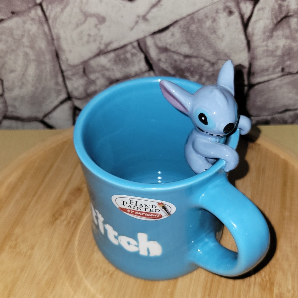 Blue Stitch Doubble Sided with Stitch Figurine